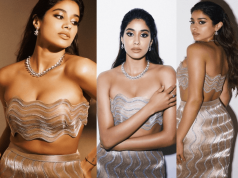 Janhvi Kapoor flaunts her curvy figure in body-hugging couture gowns