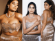 Janhvi Kapoor flaunts her curvy figure in body-hugging couture gowns